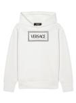 Худи с логотипом Versace Kids, белый - фото