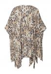 Накидка PONCHO MIT ARTWORK s.Oliver, бежевый - фото 6
