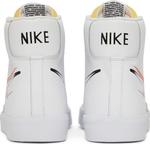Кроссовки Nike Blazer Mid '77 'Multi Swoosh - Team Orange', белый - фото 7