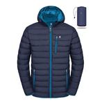 Пуховик Little Donkey Andy Men's, темно-синий - фото 2