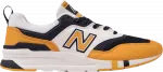 Кроссовки New Balance 997H 'Yellow Navy', белый - фото