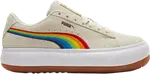 Кроссовки Puma Wmns Suede Mayu Rainbow - Whisper White, кремовый - фото