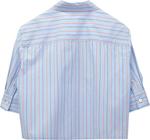 Рубашка Marni Short-Sleeve Shirt 'Iris Blue', синий - фото 3