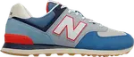 Кроссовки New Balance 574 'Mako Blue Turtle Dove', синий - фото 2