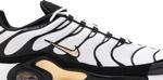 Кроссовки Nike Air Max Plus 'White Metallic Gold', белый - фото 3