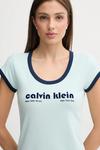 Платье Calvin Klein Jeans, бирюзовый - фото 4