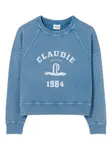 Толстовка с логотипом Claudie Pierlot, синий - фото