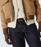 Кожаный ремень Tom Ford, коричневый - фото 2