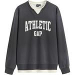 Свитшот Unisex Crew Neck Moderate GAP, синий - фото 2