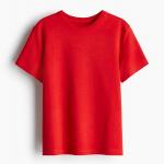 Футболка H&M Cotton, красный - фото