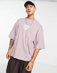 Фиолетовая оверсайз-футболка с принтом \"небесное солнце\" ASOS DESIGN - фото 3