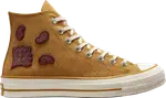 Кроссовки Converse Chuck 70 High Crafted Patches - Burnt Honey, коричневый - фото