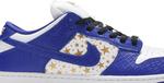 Кроссовки Nike Supreme x Dunk Low OG SB QS 'Hyper Royal', синий - фото 3