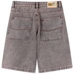 Джинсовые шорты унисекс MIND ERROR, Темно-серый - фото 3