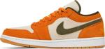 Кроссовки Air Jordan 1 Low SE Light Curry, оранжевый - фото 3