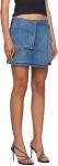 Синяя джинсовая мини-юбка карго Msgm - фото 2