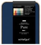 Простыня pure jersey Schlafgut, темно-синий - фото 2