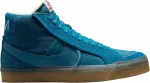 Кроссовки Nike Zoom Blazer Mid Premium Plus SB 'Teal Gum', зеленый - фото