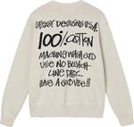 Свитер Stussy Care Label Sweater 'Natural', кремовый - фото 3