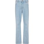 Прямые джинсы средней посадки BALMAIN, синий - фото