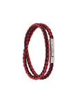 Плетеный браслет TOD'S, красный - фото