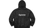 Куртка fw19 week 14 x nike leather anorak box 'black' Supreme, черный - фото 2