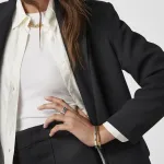 Ювелирный комплект колец Tous Straight, 2 предмета, серебро - фото 6