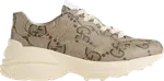 Кроссовки Gucci Wmns 100 Rhyton Sneaker Beige Monogram, бежевый - фото 2