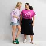 Женский трикотажный спортивный топ с 3 полосками Adidas, Pure Ruby - фото 6