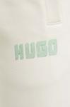 Хлопковые спортивные брюки HUGO, бежевый - фото 5