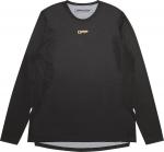 Лонгслив Off-White Active Long-Sleeve Tee 'Black/Orange', черный - фото