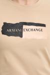 Футболка Armani Exchange, бежевый - фото 5