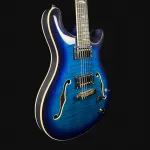 Электрогитара PRS SE Hollowbody II в цвете Faded Blue Burst - фото 2