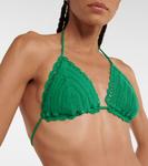 Верх бикини крючком Anna Kosturova, Green  Emerald - фото 4