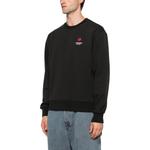 Свитшот с вышитым логотипом KENZO, черный - фото 6