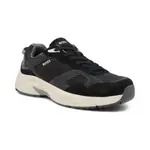 Кроссовки Levitt_runn_hsdny с добавлением кожи Boss, черный - фото