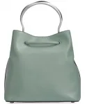 Сумка Lawrence Top Handle Bucket Donna Karan New York, зеленый - фото 4