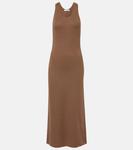 Платье миди из вирджинской шерсти Aceri Max Mara, Noce - фото