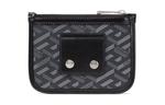 VERSACE Кожаный клатч унисекс черный - фото 3