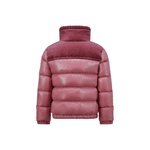 Детская пуховая куртка Moncler, розовый - фото 3