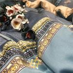 FGDSEEEKJUFHH Комплект постельного белья синий - фото 6