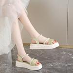 Пляжные сандалии женские Bull Charm, бежевый - фото 6