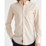 Рубашка с длинным рукавом Dockers T2 Oxford, бежевый - фото 3