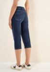 Узкие джинсы CECIL Capri, темно-синий - фото 3