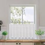 Штора Gerster Anika, 145x45x1 см, белый - фото 2