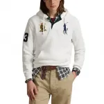 Детская толстовка с капюшоном и пони Polo Ralph Lauren, белый - фото 3