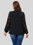 Блуза LapaPlus, черный - фото 6