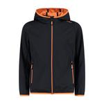 Куртка софтшелл CMP для девочек, куртка с капюшоном Fix Hood 39A5115 - фото