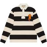 GUCCI Мужская черная поло - фото 3