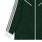 Куртка женская Gucci с косыми карманами, черный / белый - фото 3